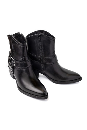 Ботильйони жіночі Tamaris 1-25705-43 003 BLACK LEATHER