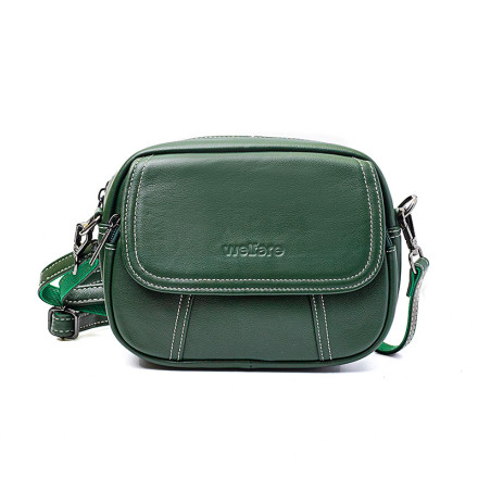 Жіноча сумка Welfare 7342A D.GREEN