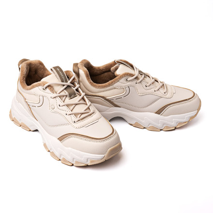 Кроссовки женские RESTIME AWZ24294_BEIGE