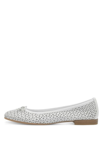 Балетки женские Tamaris 1-22116-41 110 WHITE STRUCT.