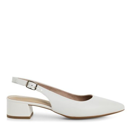 Слингбеки женские Tamaris 1-29500-42 117 WHITE LEATHER