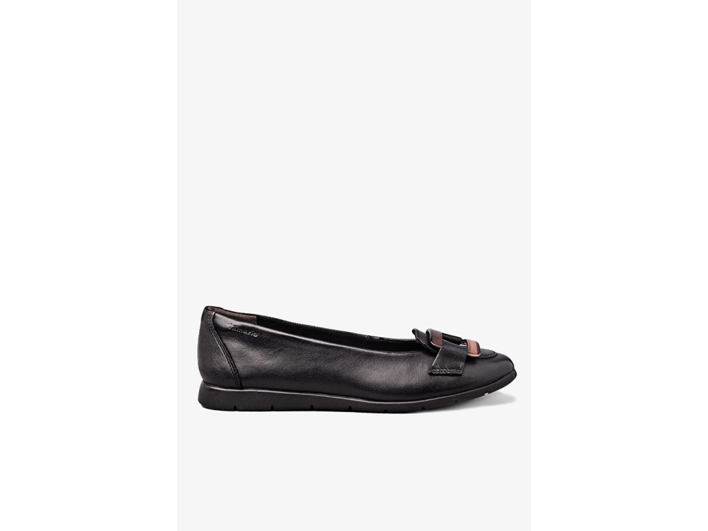 Балетки женские Tamaris 1-22170-45 003 BLACK LEATHER