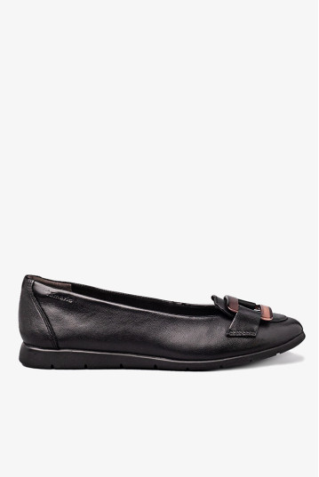 Балетки женские Tamaris 1-22170-45 003 BLACK LEATHER