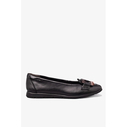 Балетки женские Tamaris 1-22170-45 003 BLACK LEATHER