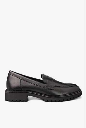 Лоферы женские Tamaris 1-24300-45 003 BLACK LEATHER