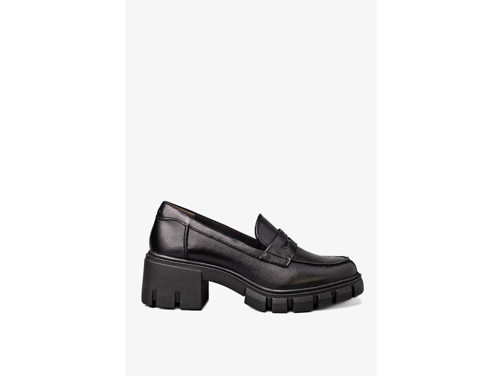 Лоферы женские Tamaris 1-24439-41 003 BLACK LEATHER