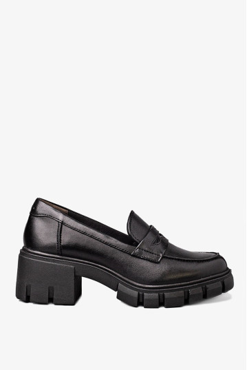 Лоферы женские Tamaris 1-24439-41 003 BLACK LEATHER