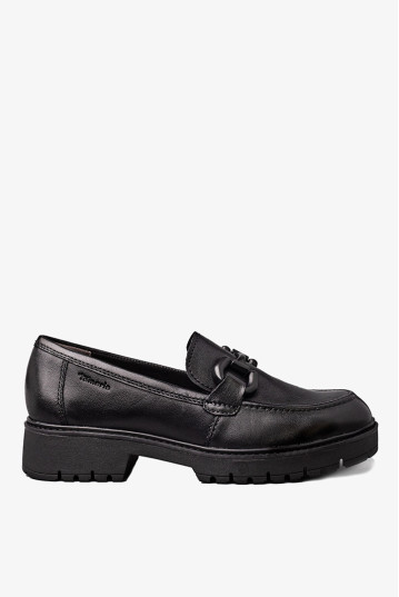 Лоферы женские Tamaris 1-24733-45 003 BLACK LEATHER