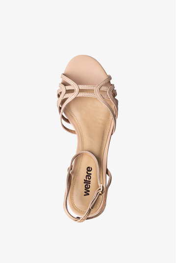 Босоножки женские Welfare 481516111/BEIGE/50