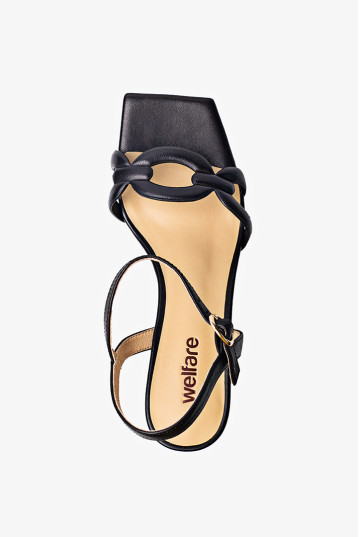 Босоножки женские Welfare 481526111/BLK/50