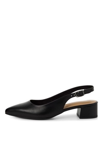 Слингбеки женские Tamaris 1-29500-42 003 BLACK LEATHER (2025)