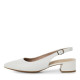 Слингбеки женские Tamaris 1-29500-42 117 WHITE LEATHER