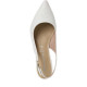 Слингбеки женские Tamaris 1-29500-42 117 WHITE LEATHER