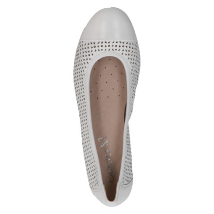 Балетки женские Caprice 9-22151-42 160 WHITE SOFTNAP. (2025)