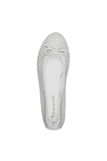 Балетки женские Tamaris 1-22116-41 110 WHITE STRUCT.
