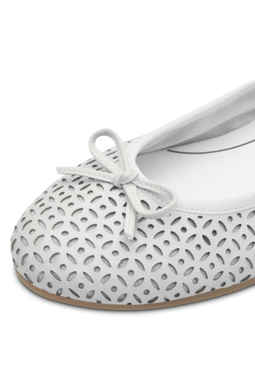 Балетки женские Tamaris 1-22116-41 110 WHITE STRUCT.