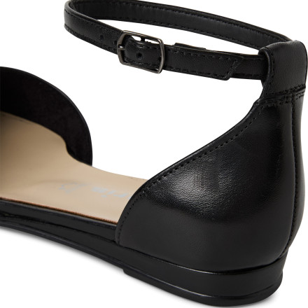 Балетки женские Tamaris 1-24251-42 003 BLACK LEATHER