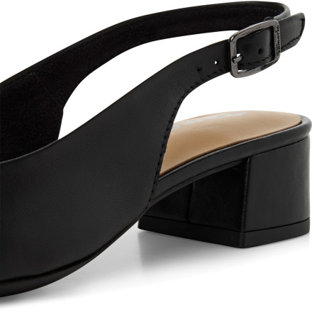 Слінгбеки жіночі Tamaris 1-29500-42 003 BLACK LEATHER (2025)