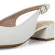 Слингбеки женские Tamaris 1-29500-42 117 WHITE LEATHER