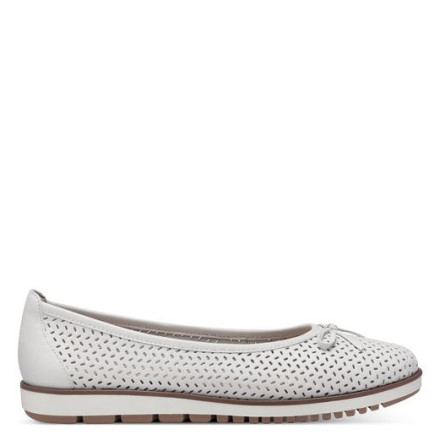 Балетки женские Tamaris 1-22121-42 117 WHITE LEATHER