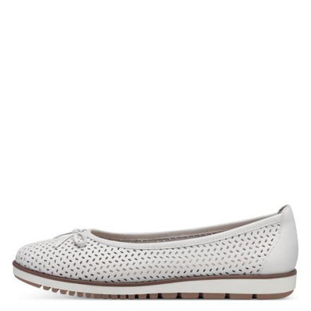Балетки женские Tamaris 1-22121-42 117 WHITE LEATHER