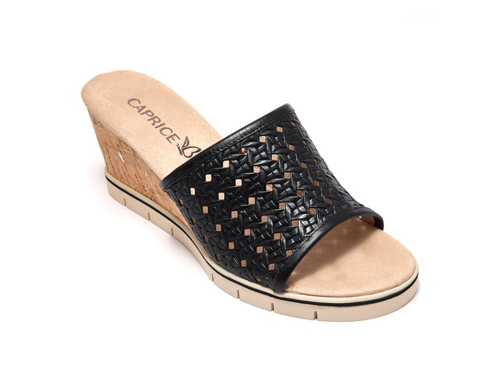 Сабо женские Caprice 9-27210-42 022 BLACK NAPPA