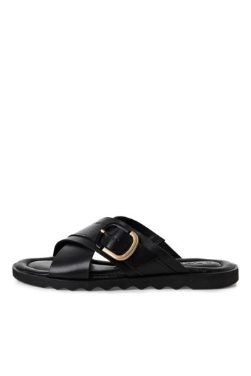 Сабо женские Tamaris 1-27101-44 003 BLACK LEATHER