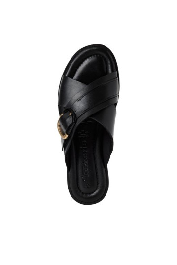 Сабо женские Tamaris 1-27101-44 003 BLACK LEATHER