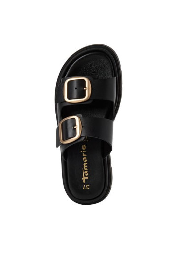 Сабо женские Tamaris 1-27239-42 003 BLACK LEATHER