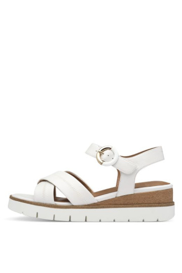 Босоножки женские Tamaris 1-28202-42 117 WHITE LEATHER (2025)
