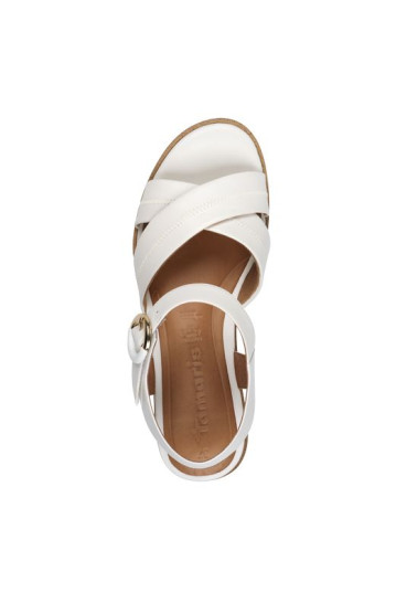 Босоножки женские Tamaris 1-28202-42 117 WHITE LEATHER (2025)