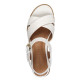 Босоніжки жіночі Tamaris 1-28202-42 117 WHITE LEATHER (2025)