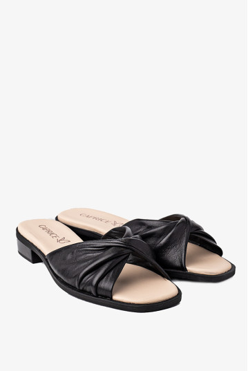 Сабо женские Caprice 9-27200-44 022 BLACK NAPPA