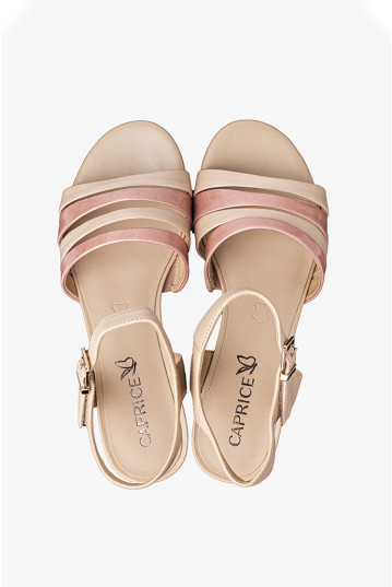 Босоніжки жіночі Caprice 9-28206-44 419 BEIGE/PINK