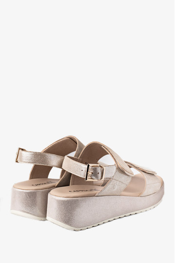 Босоніжки жіночі Caprice 9-28307-44 341 TAUPE METALLIC