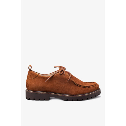 Дерби женские Caprice 9-23612-45 305 COGNAC SUEDE