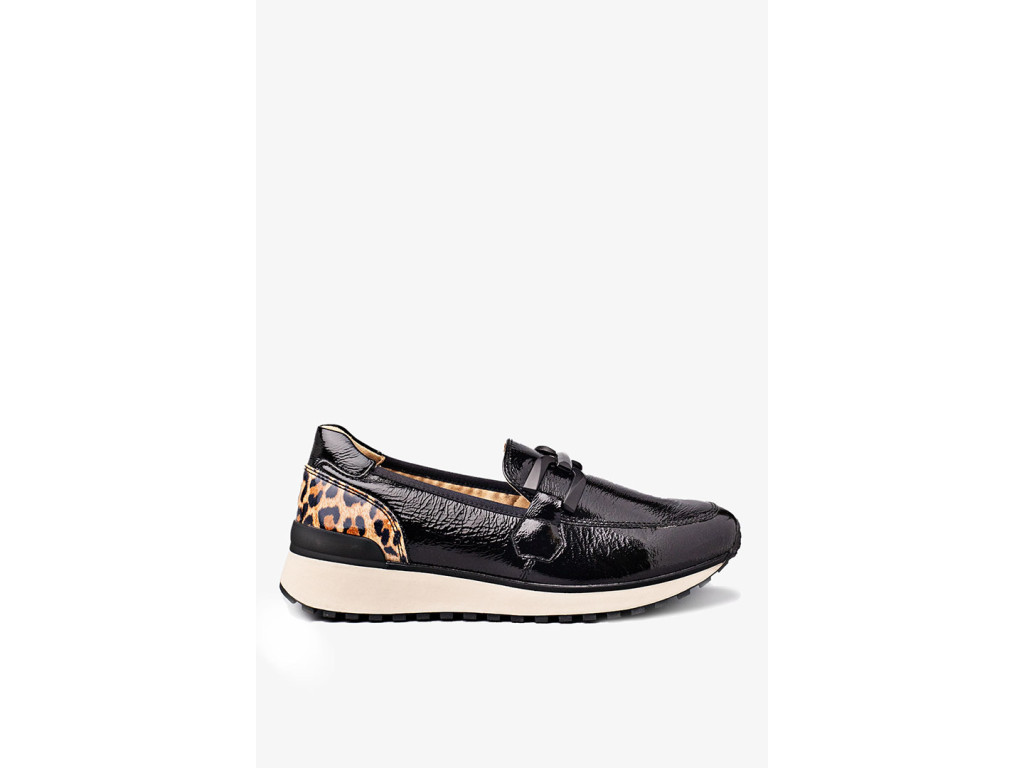 Лоферы женские Caprice 9-24700-43 017 BLACK NAPLAK