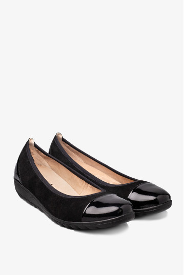 Балетки женские Caprice 9-22103-41 013 BLACK SUE COMB