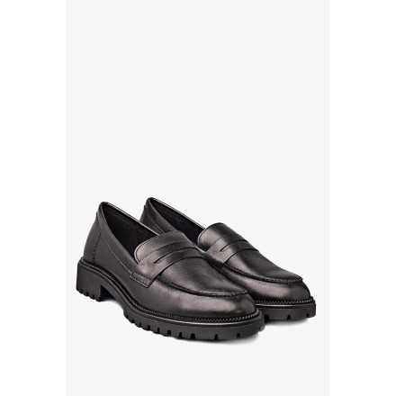 Лоферы женские Tamaris 1-24300-45 003 BLACK LEATHER