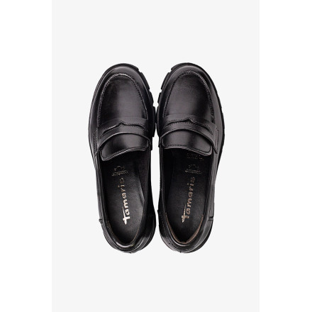 Лоферы женские Tamaris 1-24439-41 003 BLACK LEATHER