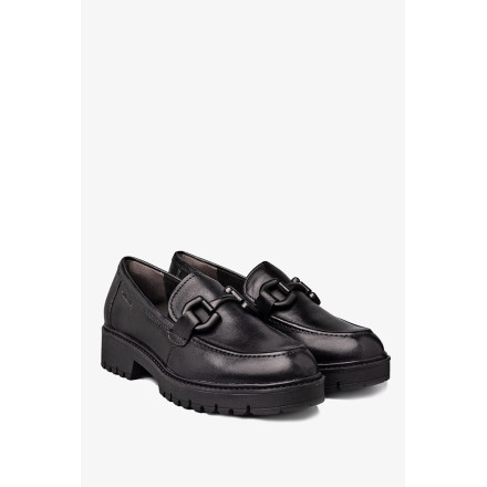 Лоферы женские Tamaris 1-24733-45 003 BLACK LEATHER