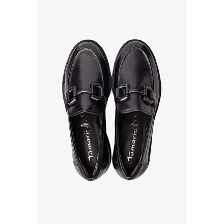 Лоферы женские Tamaris 1-24733-45 003 BLACK LEATHER