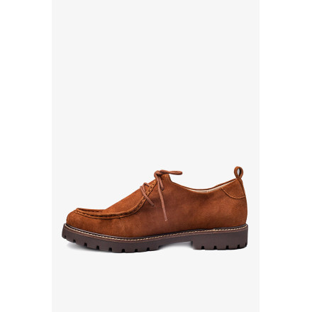 Дерби женские Caprice 9-23612-45 305 COGNAC SUEDE