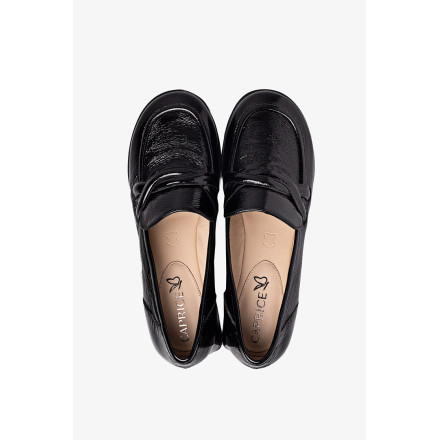 Лоферы женские Caprice 9-24302-43 017 BLACK NAPLAK