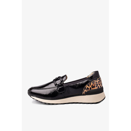Лоферы женские Caprice 9-24700-43 017 BLACK NAPLAK