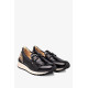 Лоферы женские Caprice 9-24700-43 017 BLACK NAPLAK