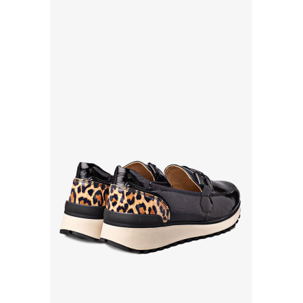 Лоферы женские Caprice 9-24700-43 017 BLACK NAPLAK