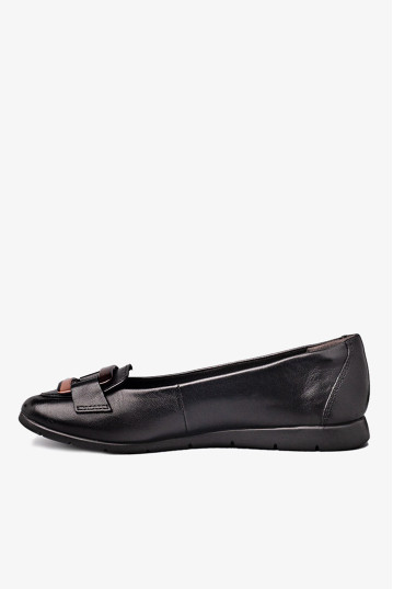 Балетки женские Tamaris 1-22170-45 003 BLACK LEATHER
