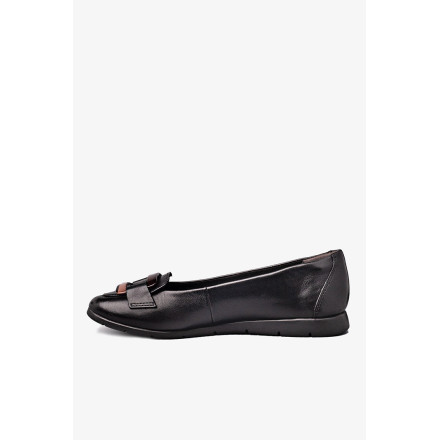 Балетки женские Tamaris 1-22170-45 003 BLACK LEATHER