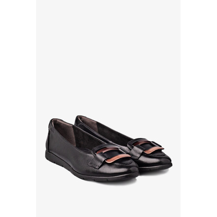 Балетки женские Tamaris 1-22170-45 003 BLACK LEATHER